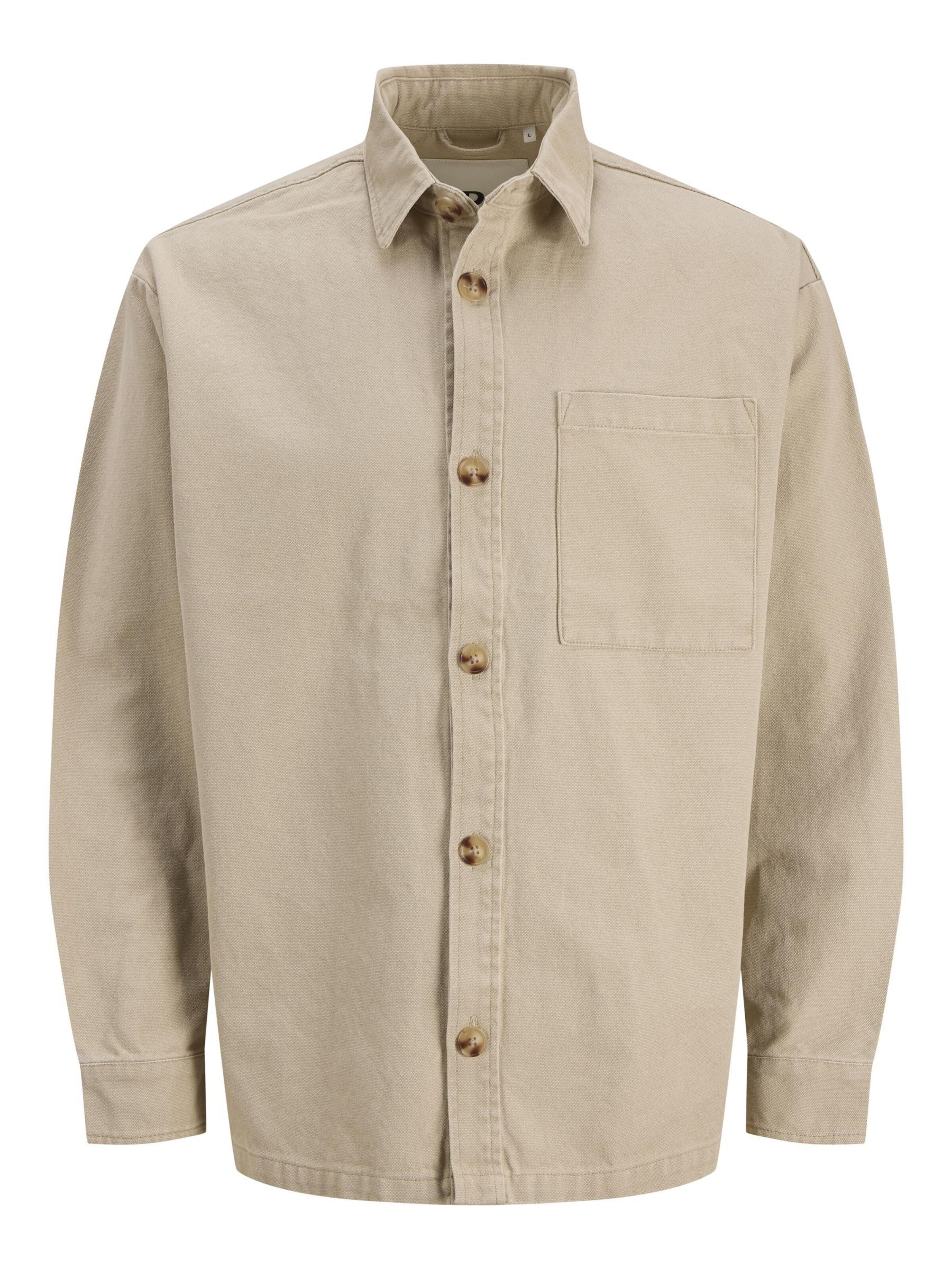 R.D.D. ROYAL DENIM DIVISION Comfort Fit Hemd in Beige: Vorderseite