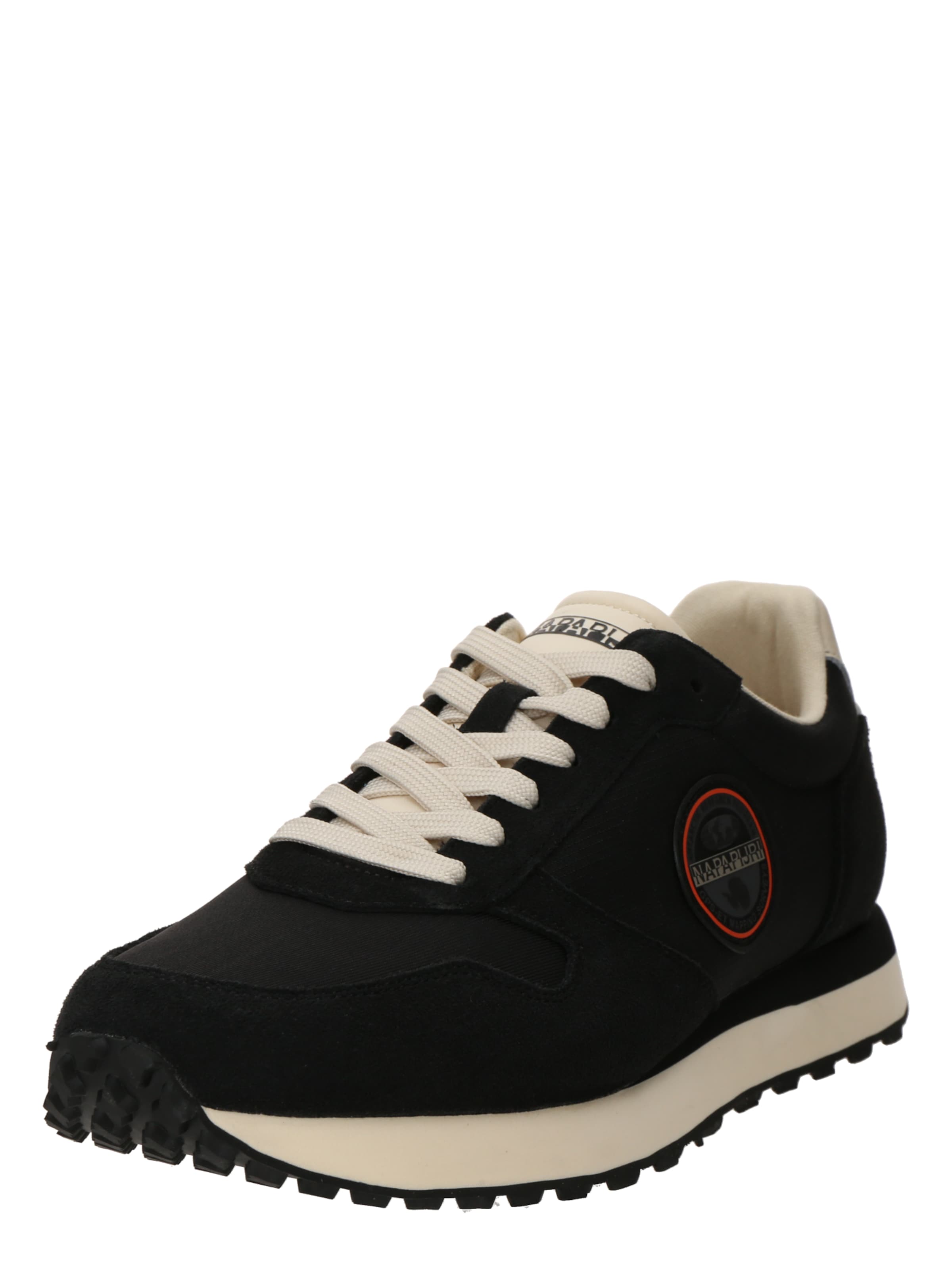 Sneaker low de la NAPAPIJRI pe negru: față