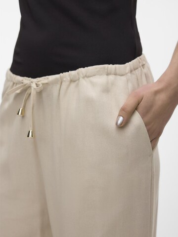 VERO MODA Loosefit Bukser 'DINNA' i beige