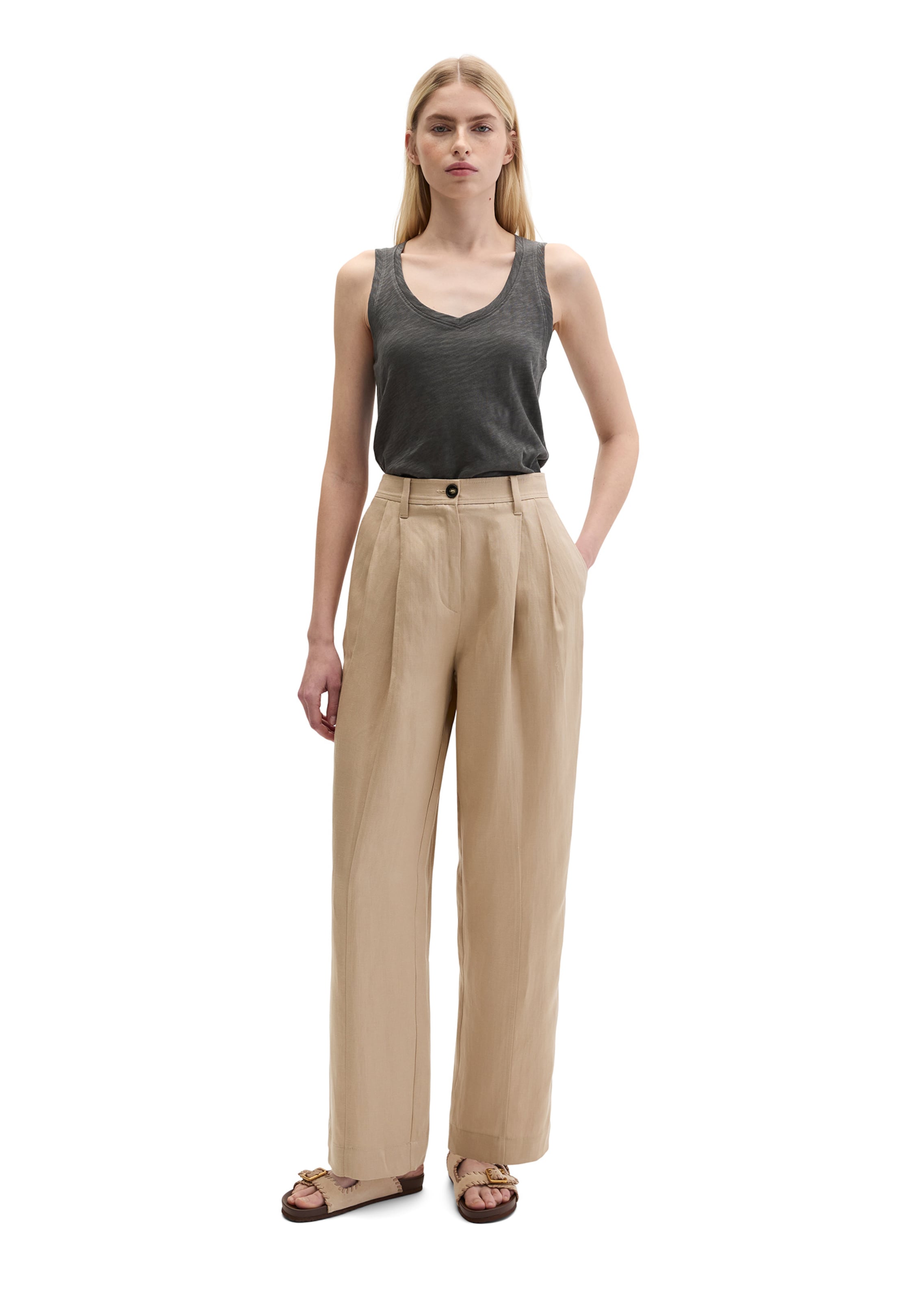 Marc O'Polo Top in Grau