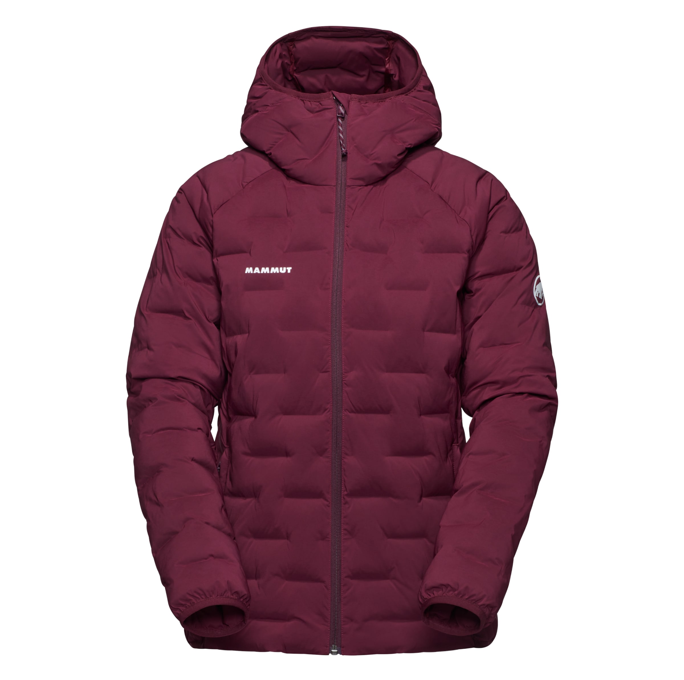 MAMMUT Funktionsjacke 'Sender IN Hooded' in Rot: Vorderseite