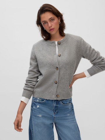 VERO MODA Cardigan 'VANIA' i grå: forside