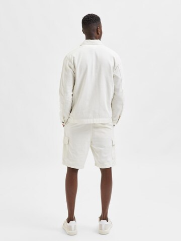 SELECTED HOMMEPrijelazna jakna - bijela boja