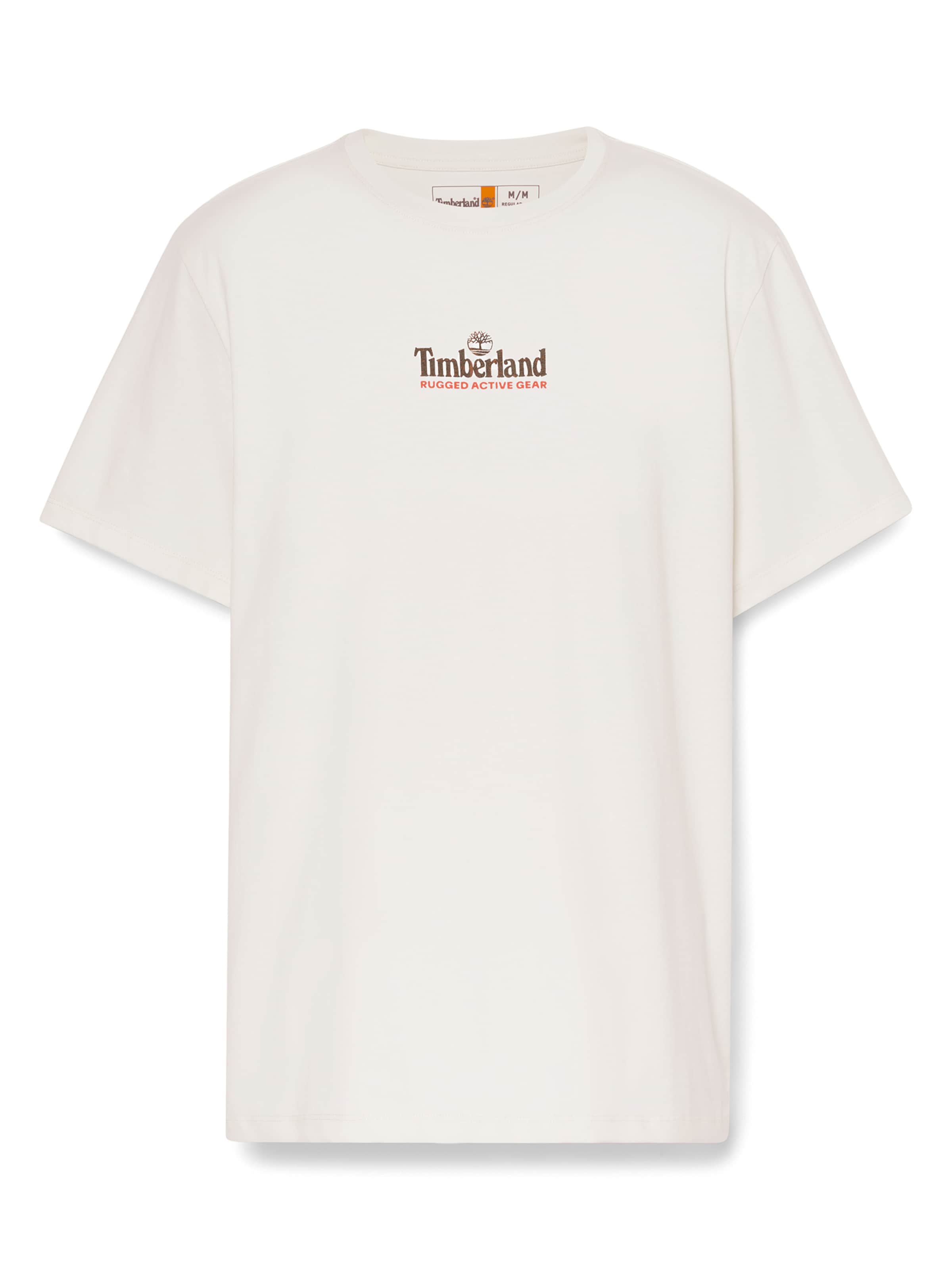 TIMBERLAND Μπλουζάκι 'On The Road' σε λευκό: μπροστά