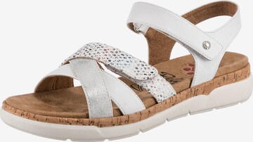 Relife Strap Sandals 'Hagard' in White: front