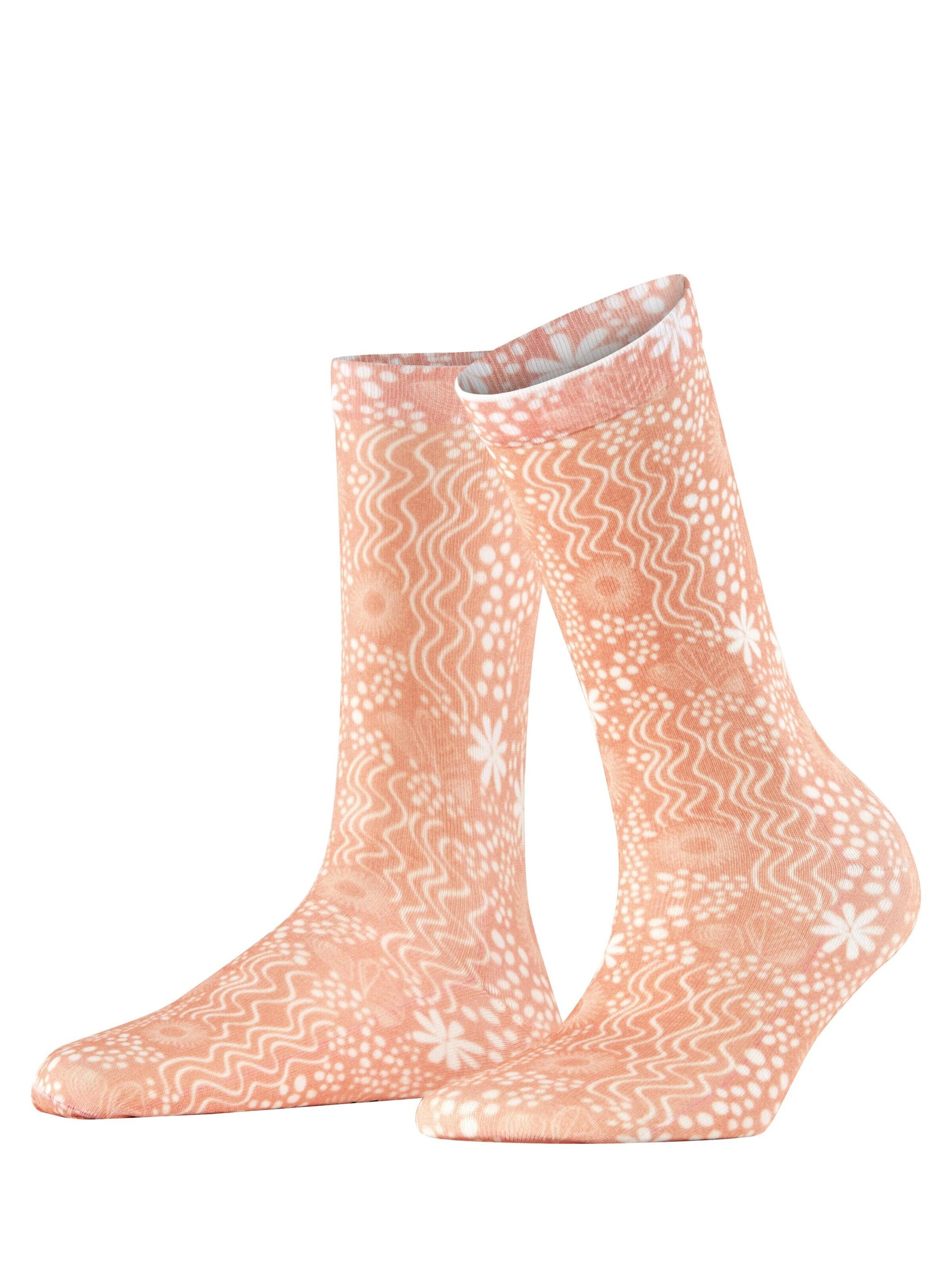 BURLINGTON Socken 'Underwater'‌‌‌‌‌‌‌ in Orange: Vorderseite