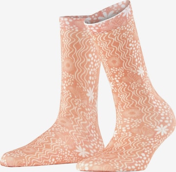BURLINGTON Socken 'Underwater' in Orange: Vorderseite