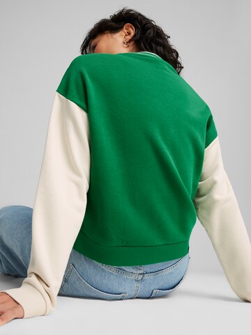 PUMA Sweatshirt 'SQUAD' in Green