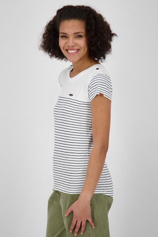 Alife and Kickin - Camisa 'Lio' em branco