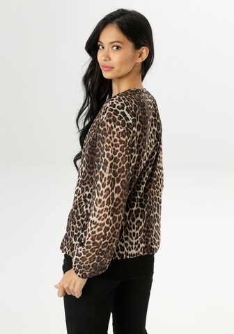 Aniston SELECTED Blouse in Brown