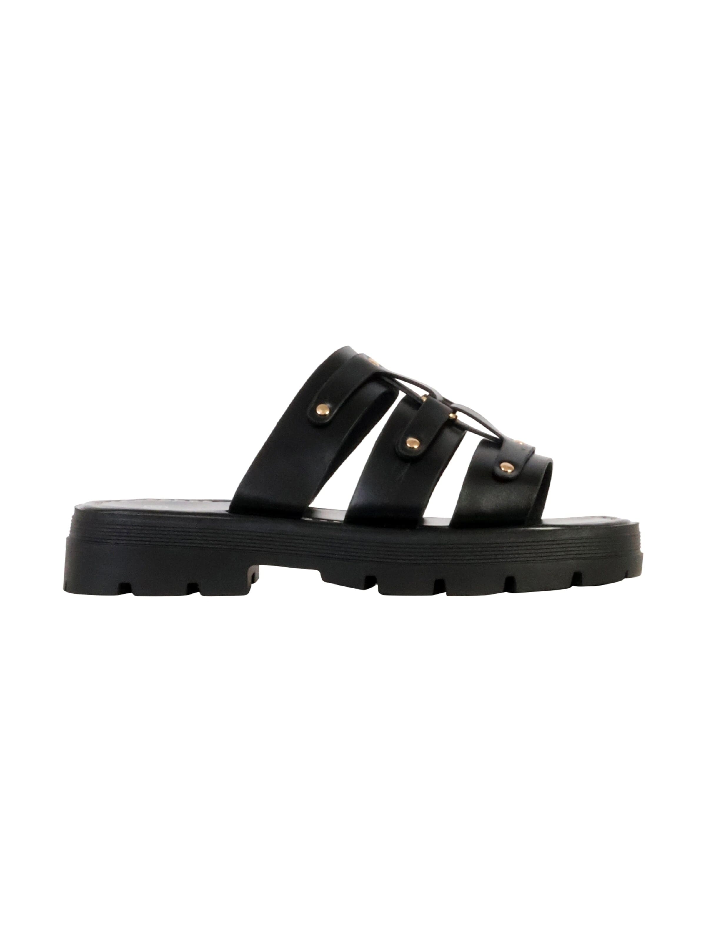 Joia Sandals 'Sandalen zum Reinschlüpfen' in Black: front