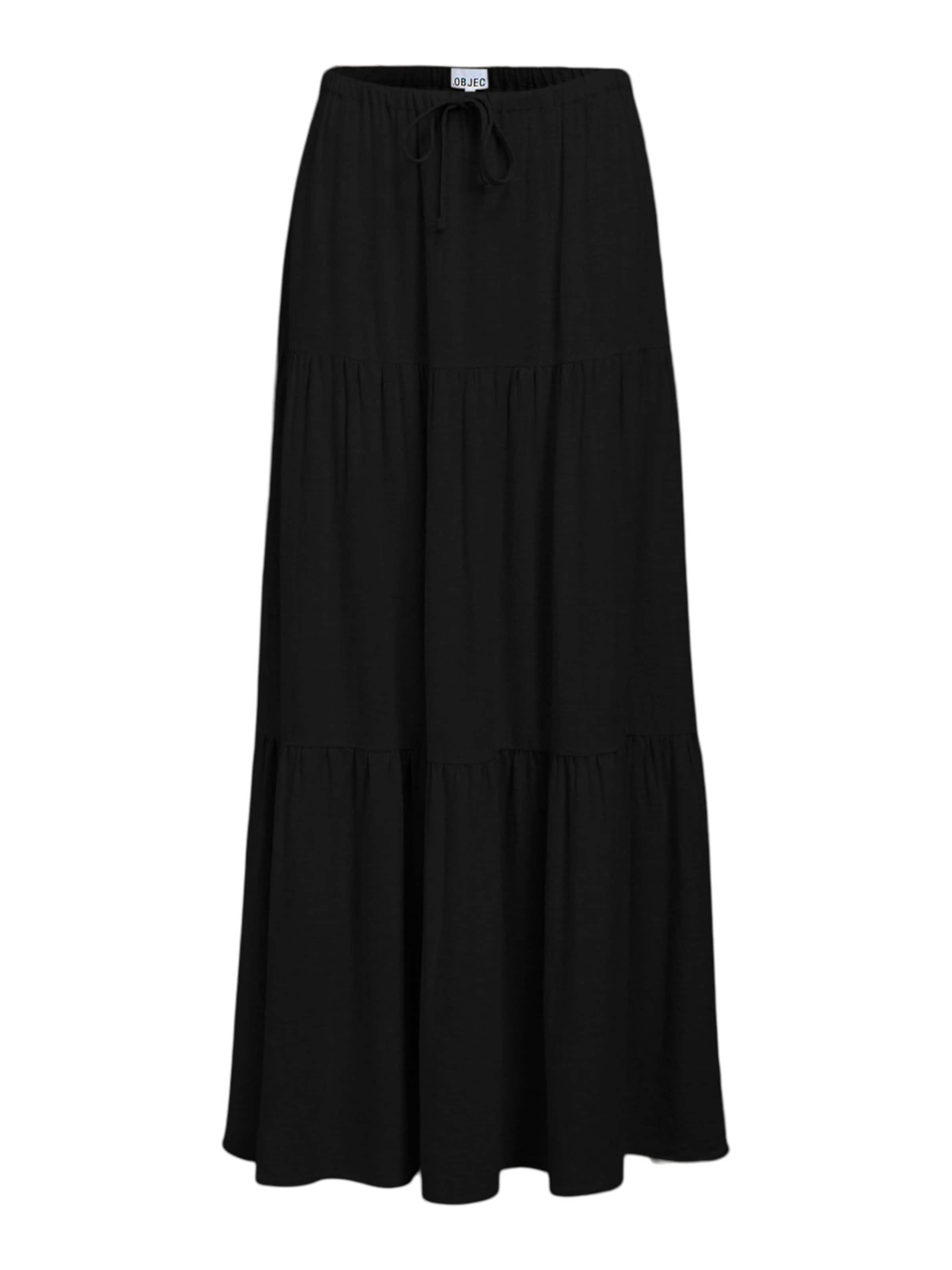 Gonna di OBJECT in nero: frontale