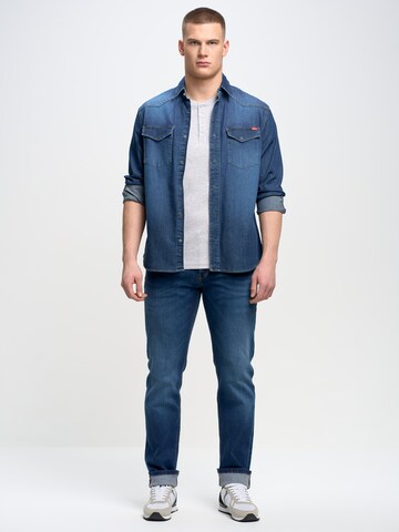 BIG STAR Shirt 'Basicag' in Grijs