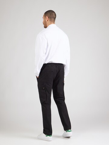 ALPHA INDUSTRIES - regular Pantalón cargo 'Division' en negro