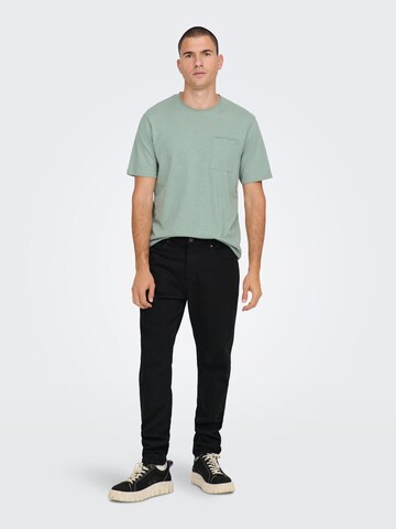 Only & Sons - Camiseta 'Roy' en verde