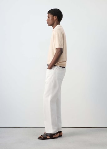 MANGO MAN Loose fit Jeans 'Rino' in White
