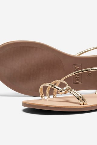 ONLY Sandal 'MELLY' i guld