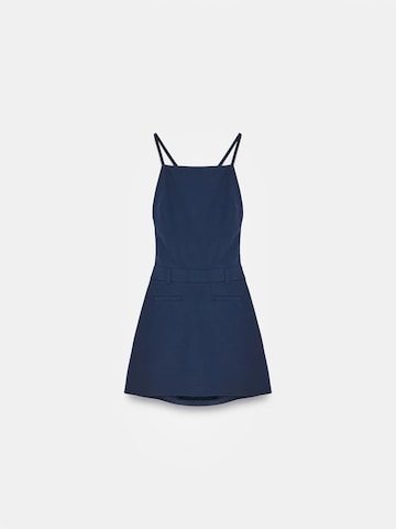 Dilvin Mini Kleid in Blau: Vorderseite