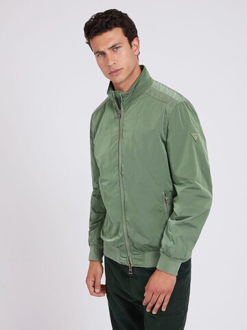 GUESS Between-Season Jacket in Green: front