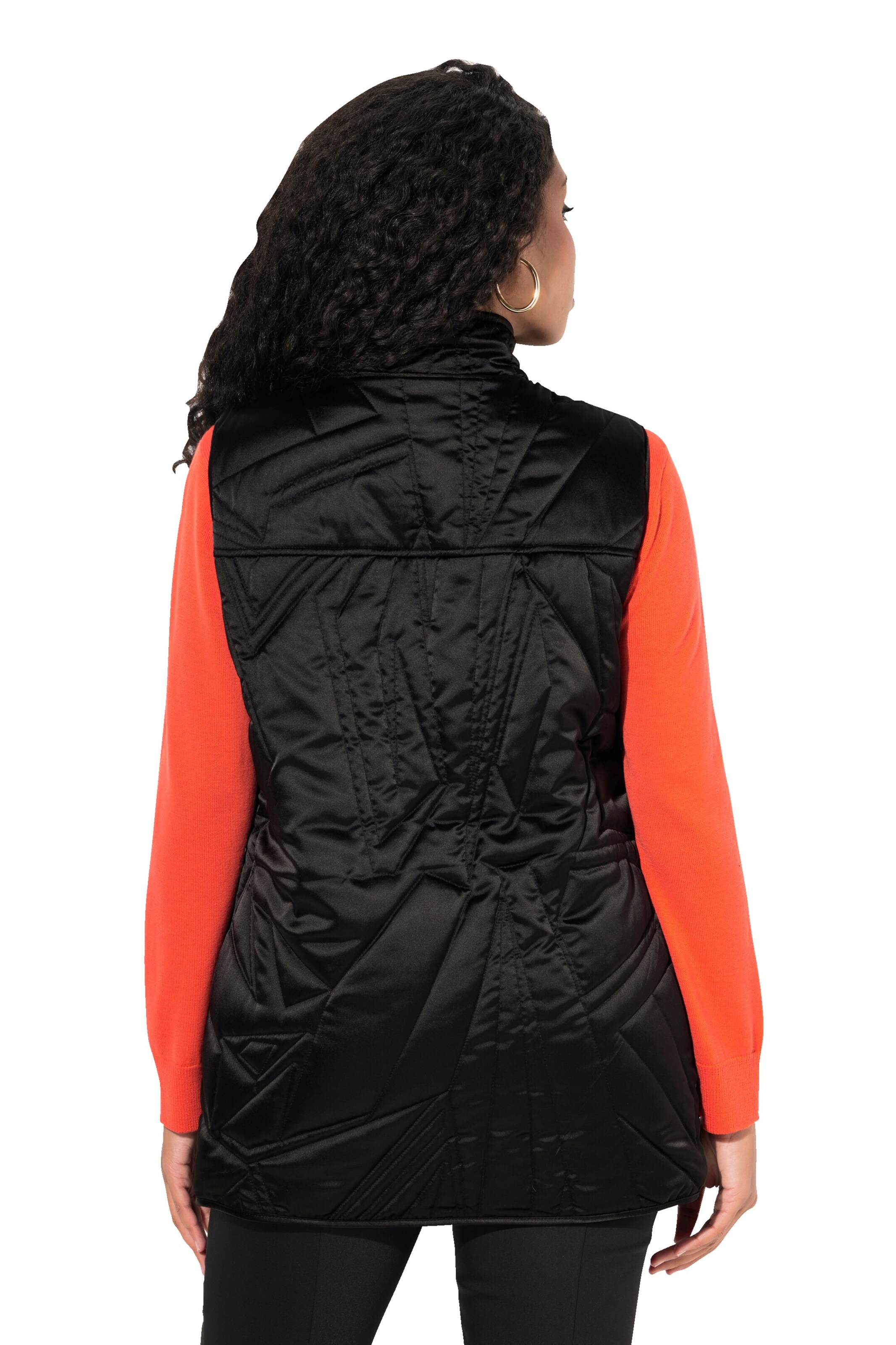 Ulla Popken Vest in Black