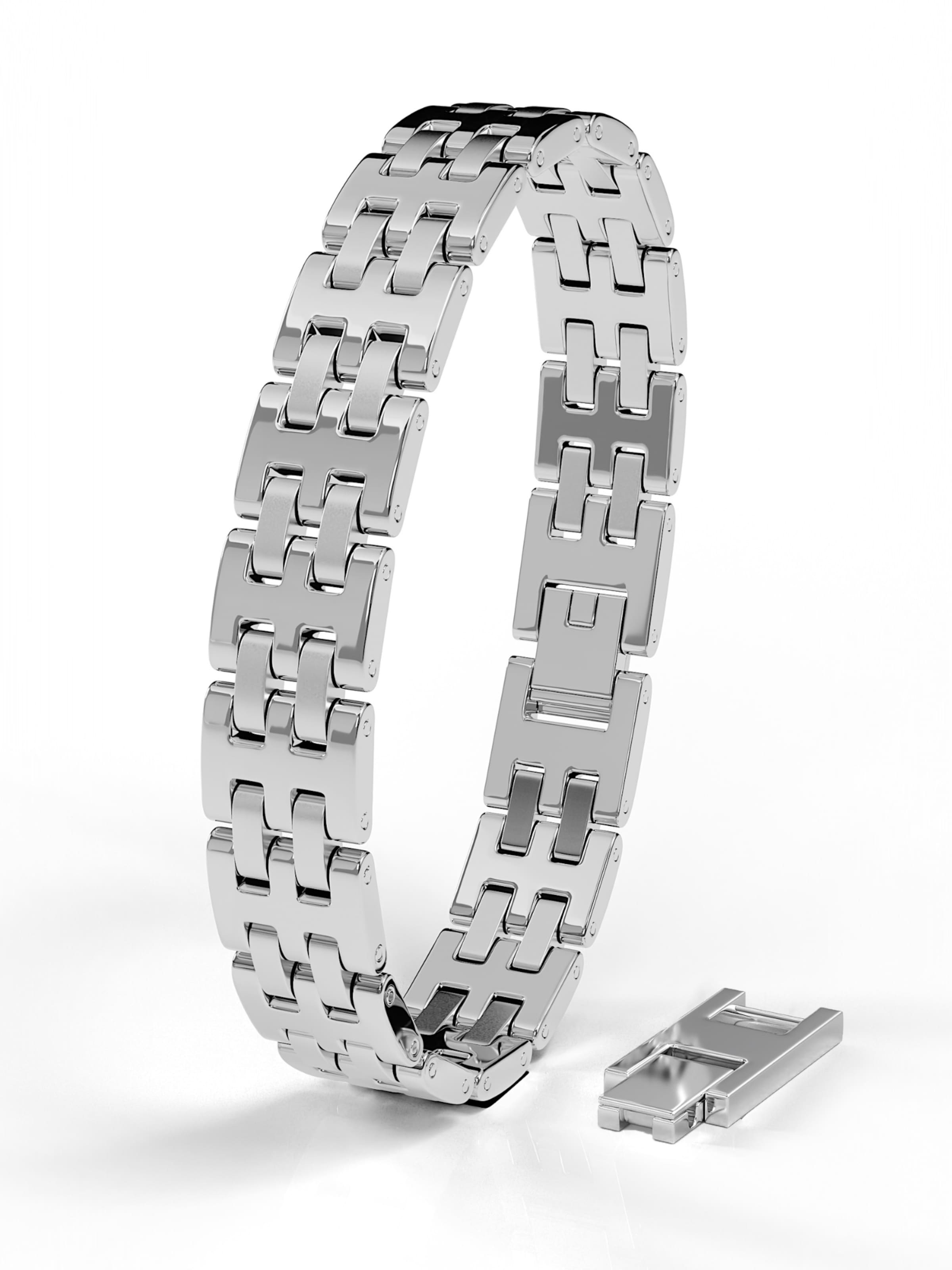 SERASAR Bracelet in Silver: front