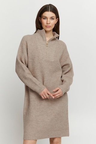 b.young Knitted dress in Grey