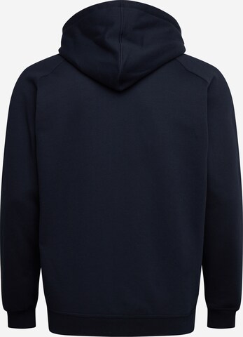 Urban Classics Zip-Up Hoodie in Blue