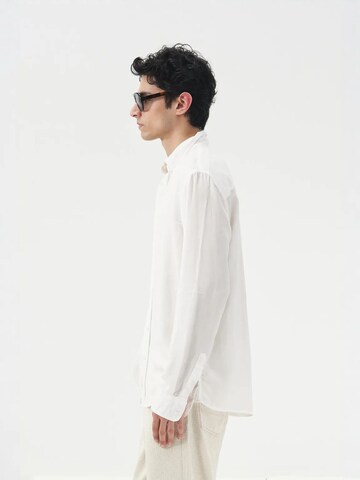 Regular fit Camicia di Giesto in bianco