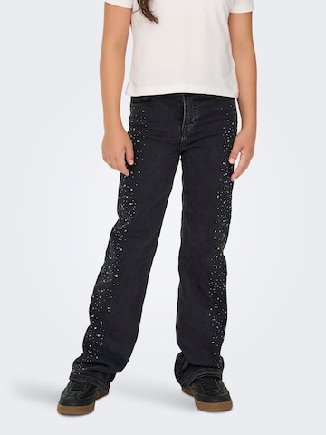 Wide Leg Jean 'KOGJUICY' ONLY GIRLS en noir : devant