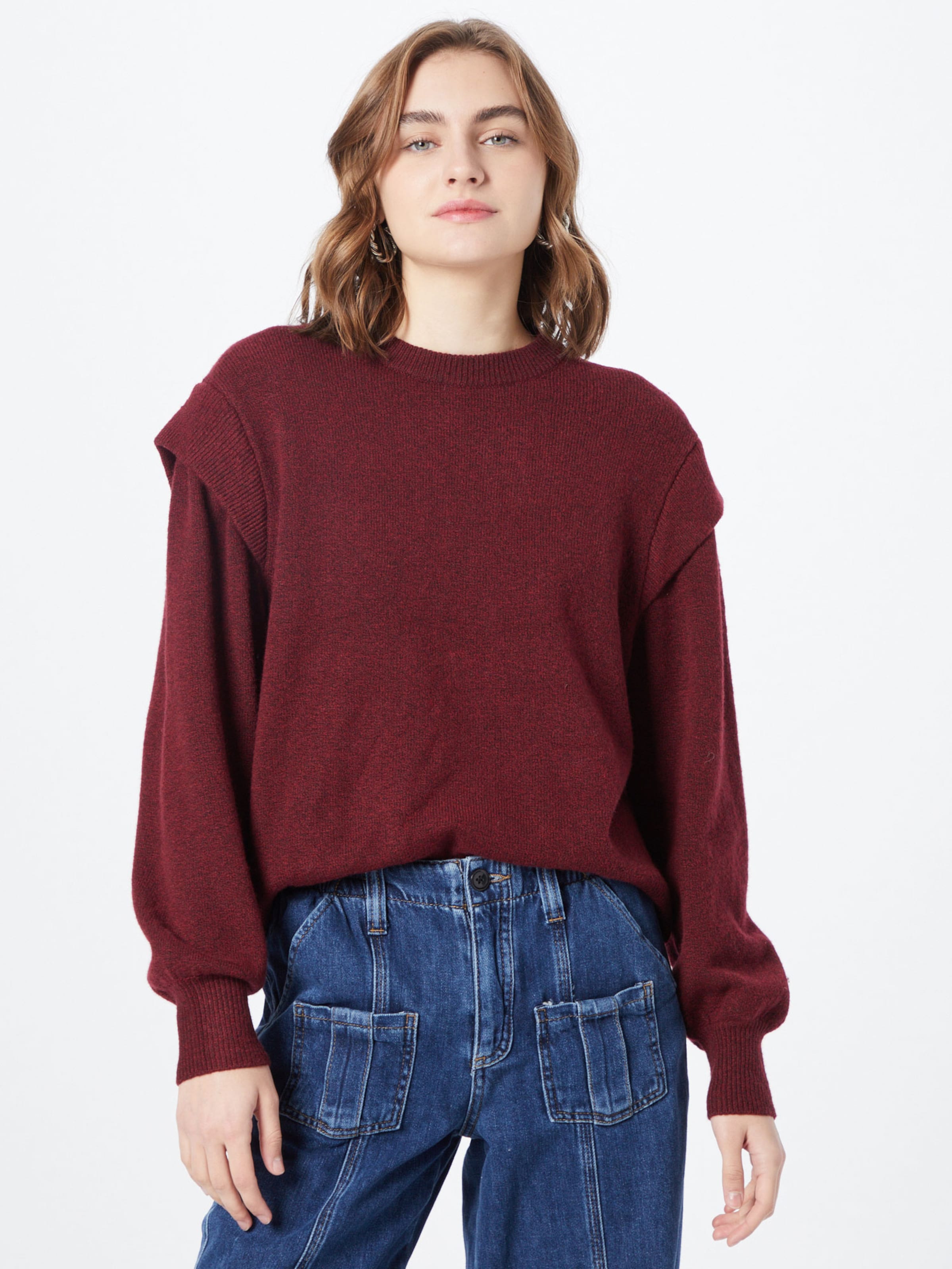 DAMEN Pullovers & Sweatshirts Basisch Grau M Rabatt 94 % Edc Pullover 
