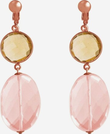 Gemshine Earrings in Gold: front