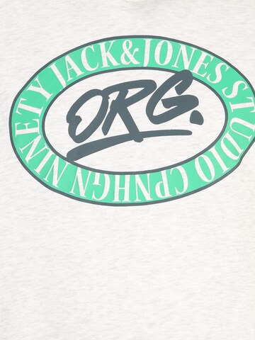 Jack & Jones Plus Sweatshirt 'ARTHUR' in White