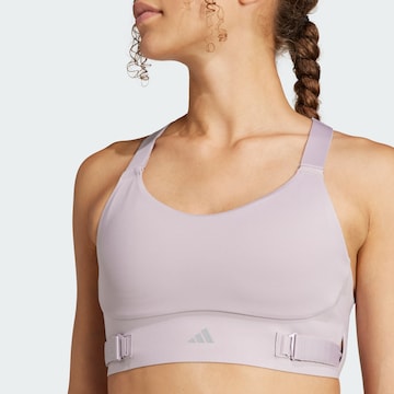 ADIDAS PERFORMANCE Bustier Sports-BH 'FastImpact Luxe' i beige