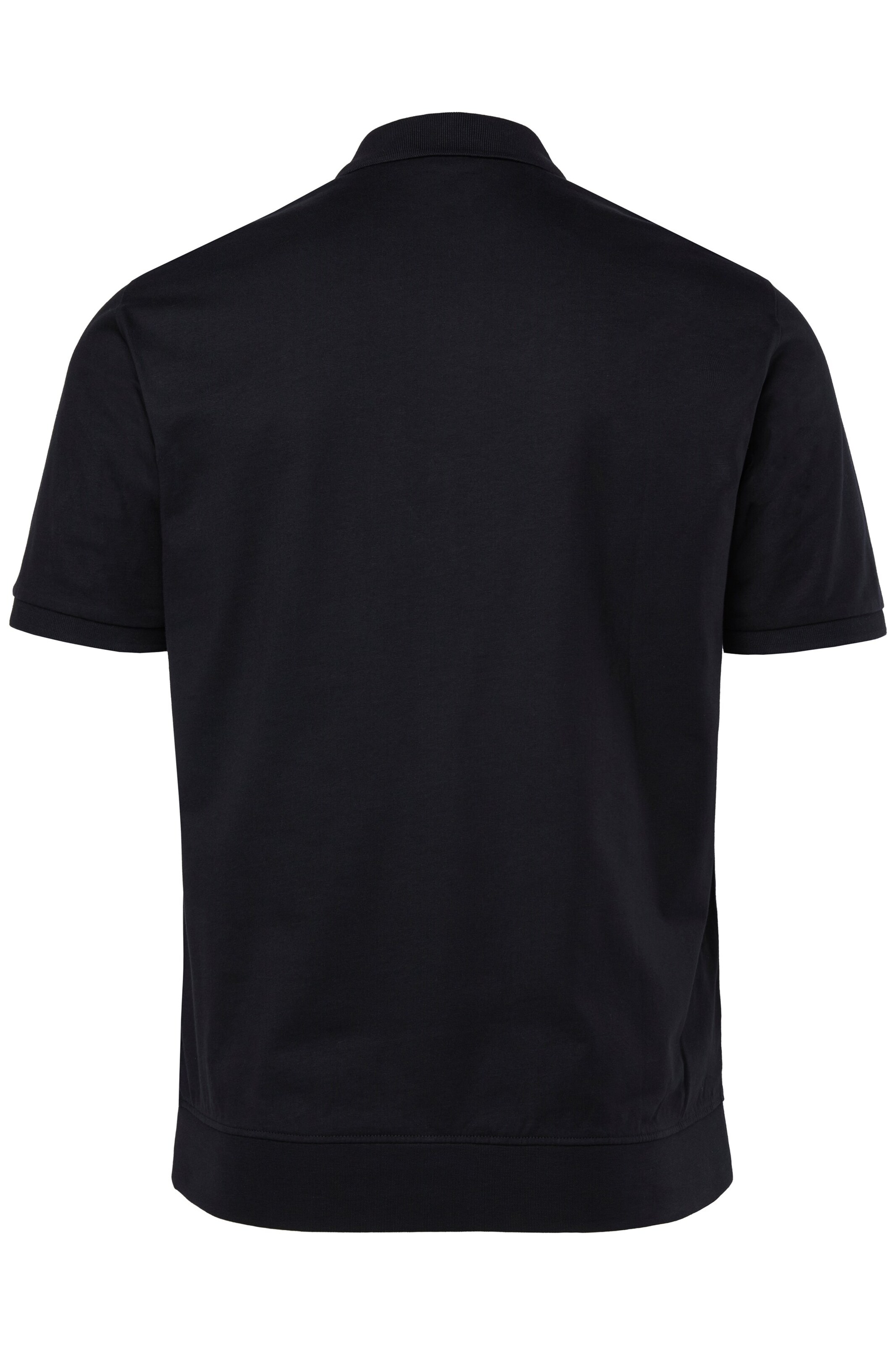 Men Plus Shirt in Zwart