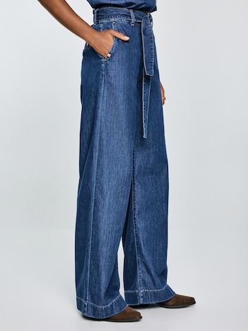 BIG STAR Wide Leg Jeans 'Julii' in Blau