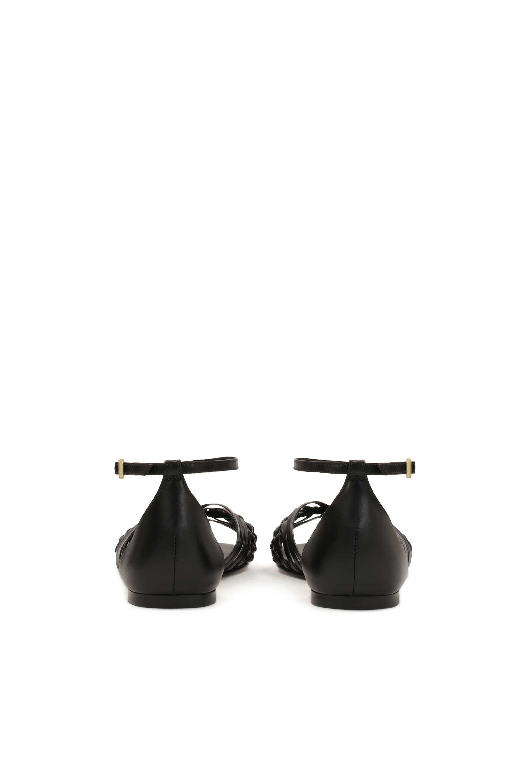 Sandales à lanières Kazar en noir