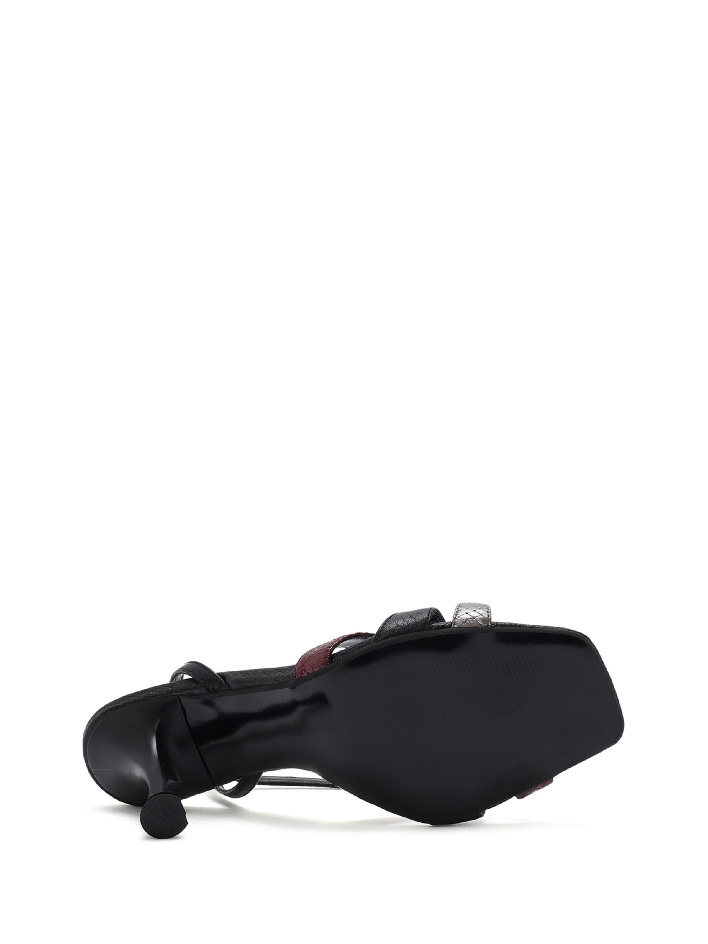 Derimod Riemensandale in Schwarz