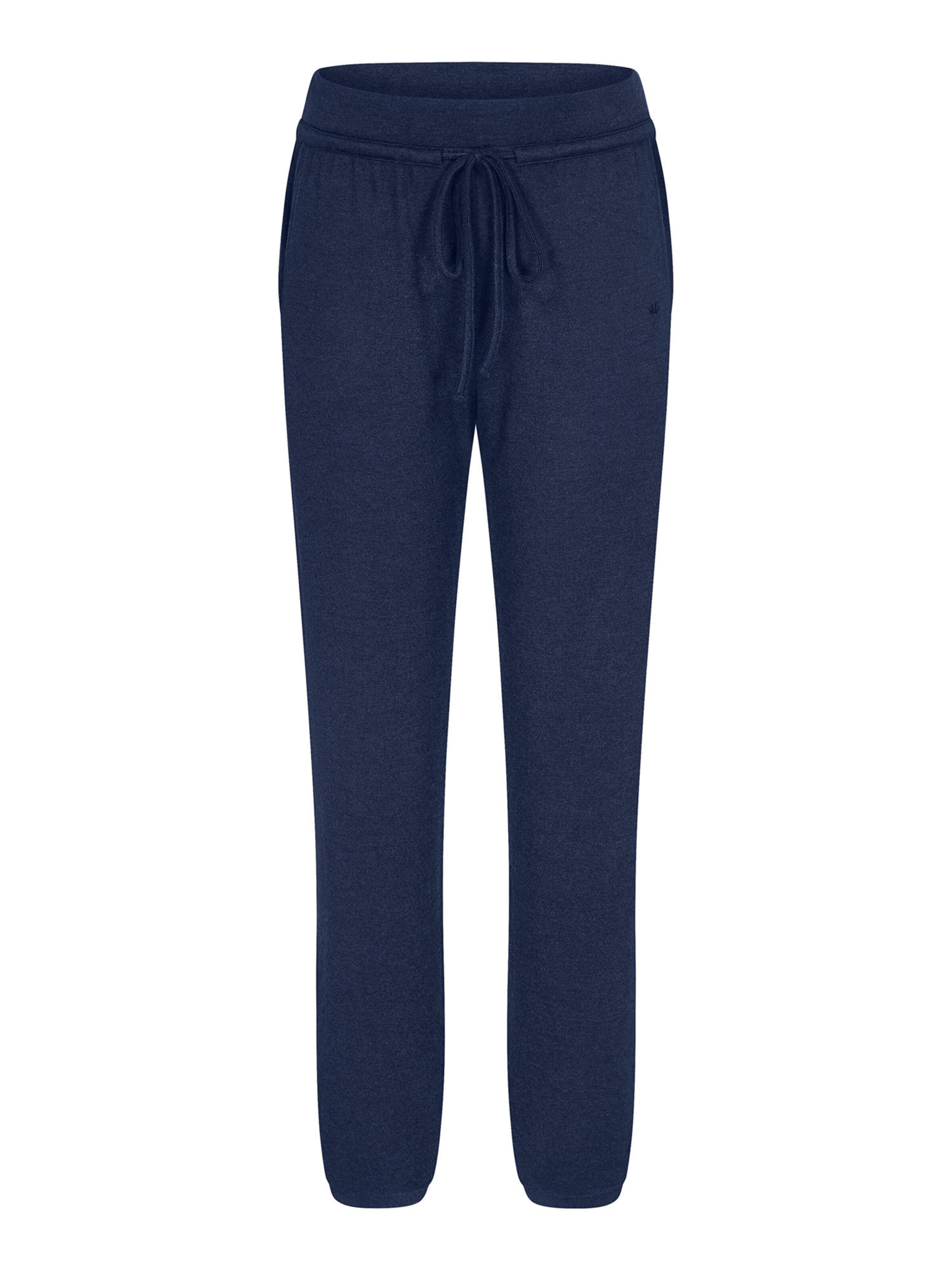 TRIUMPH Loosefit Sportbroek ' Red Label Cozy Comfort ' in Blauw: voorkant
