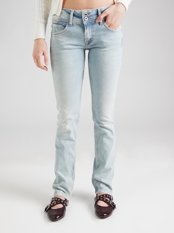 Pepe Jeans Slimfit Kavbojke 'Venus' | modra barva: sprednja stran