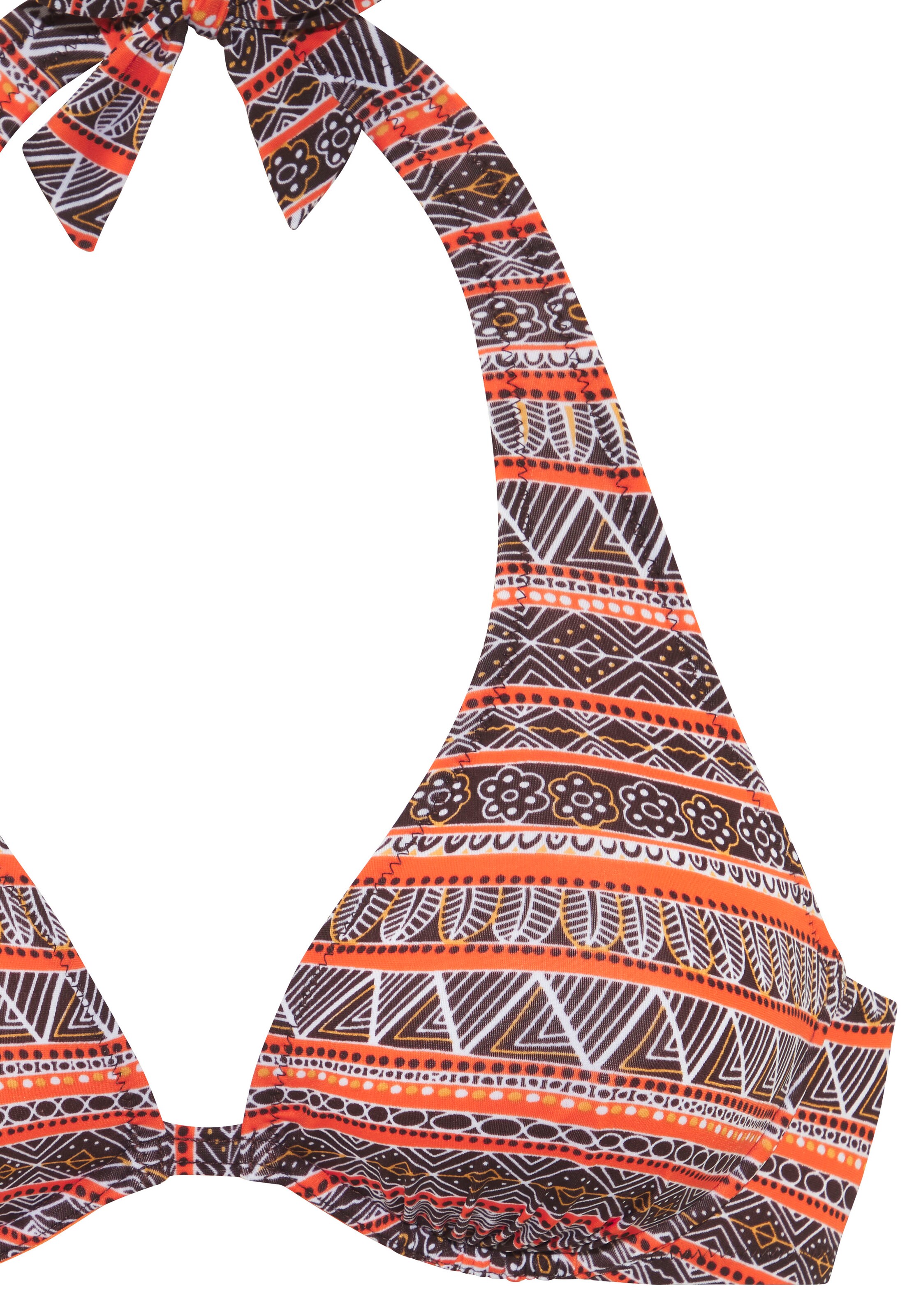 BUFFALO Triangel Bikini in Braun