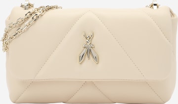 PATRIZIA PEPE Axelremsväska i vit: framsida