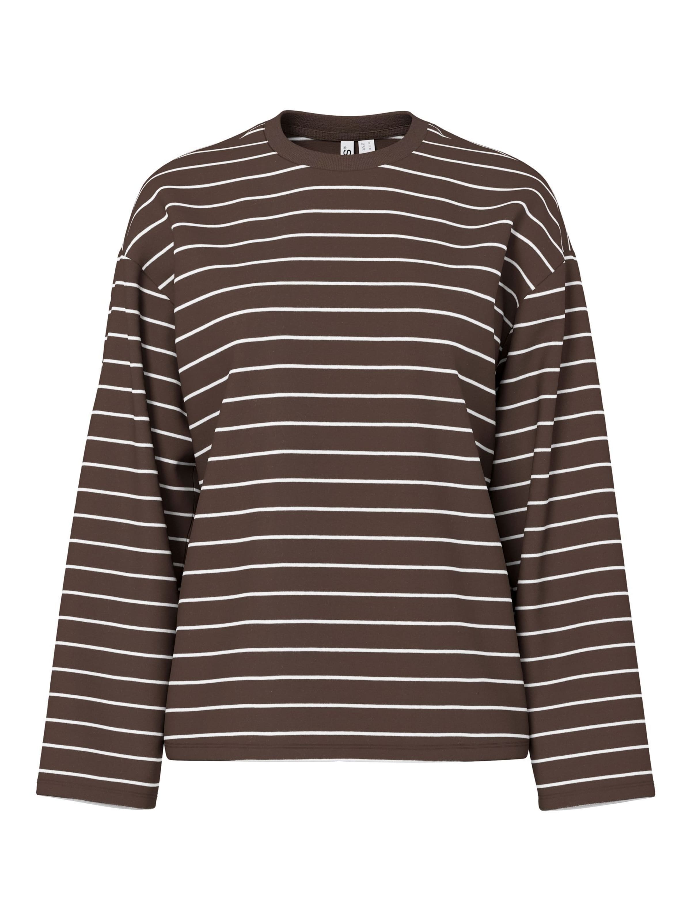 T-shirt 'PCSadie' PIECES en marron : devant