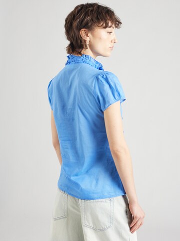 SAINT TROPEZ - Blusa 'Tilli' em azul