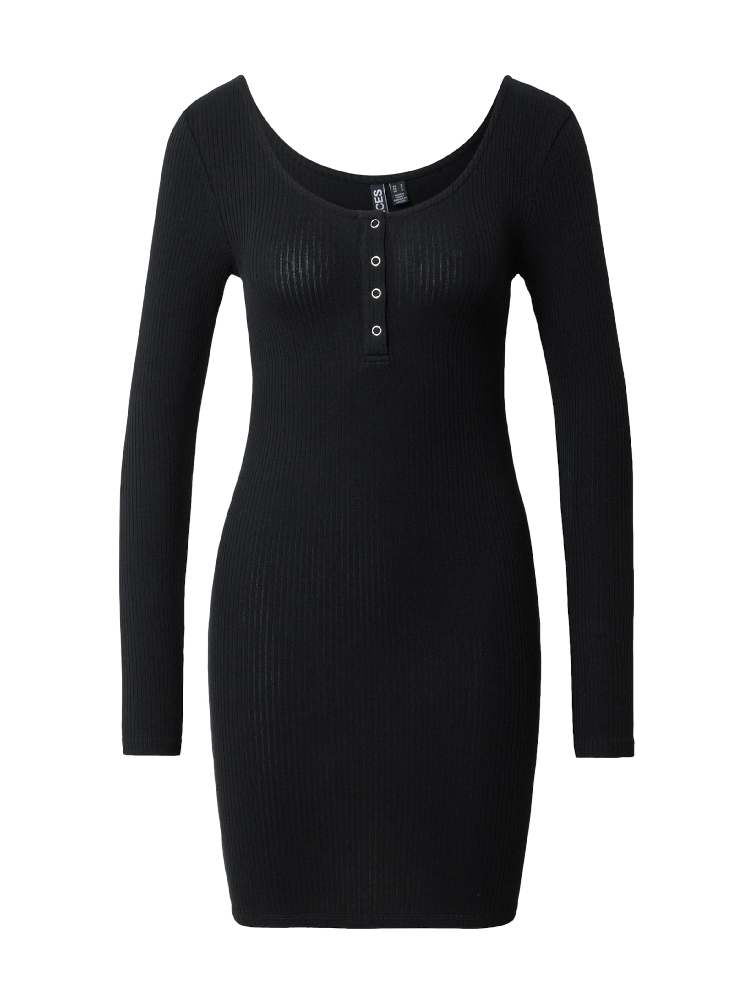 PIECES Dress 'KITTI' in Black: front