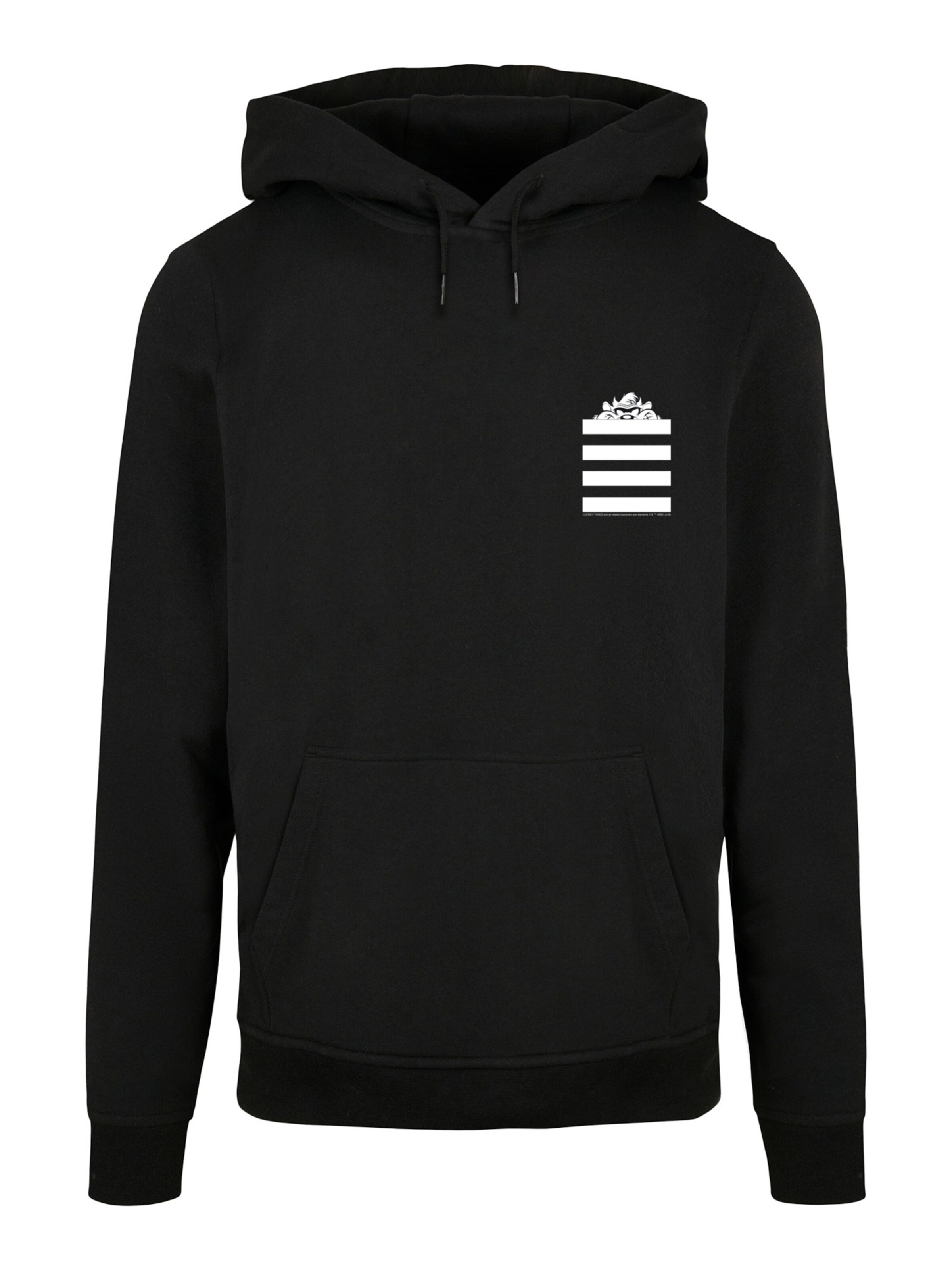 F4NT4STIC Sweatshirt 'Looney Tunes' in Black: front