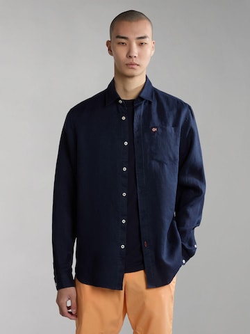 NAPAPIJRI Shirt in Blauw