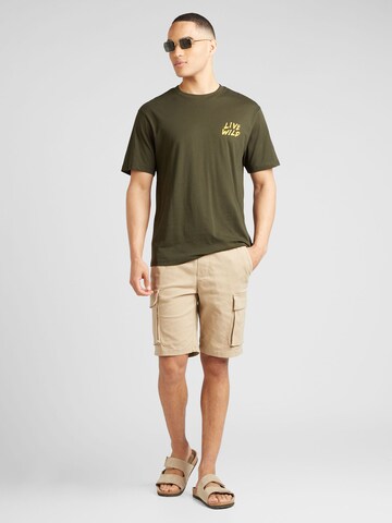 T-Shirt 'KEANE' Only & Sons en vert