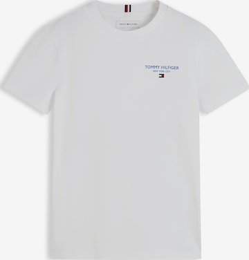 TOMMY HILFIGER Shirt 'ESSENTIAL' in Wit: voorkant