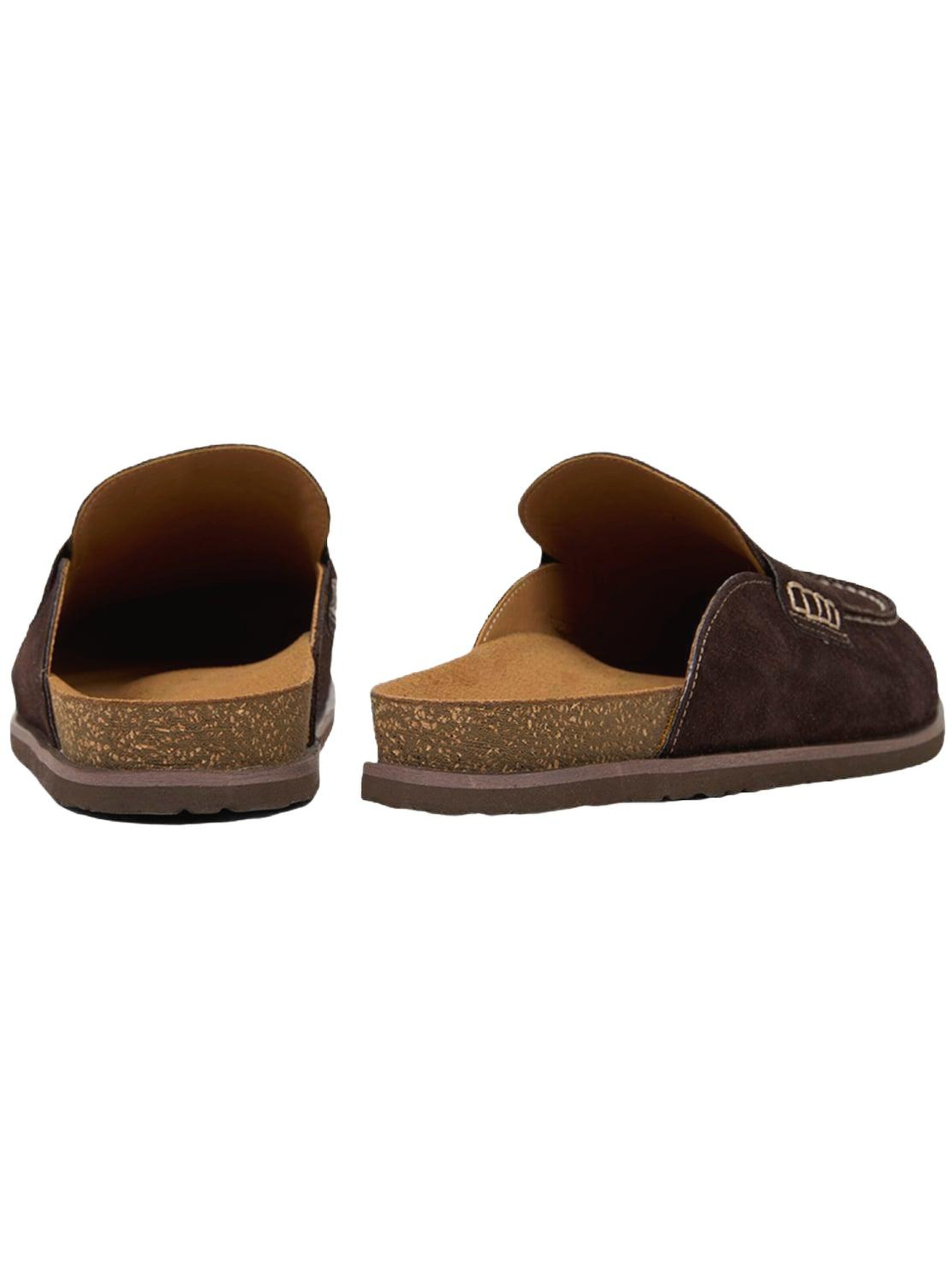 Sabots 'DESA Herren-Wildlederclogs' Desa en marron