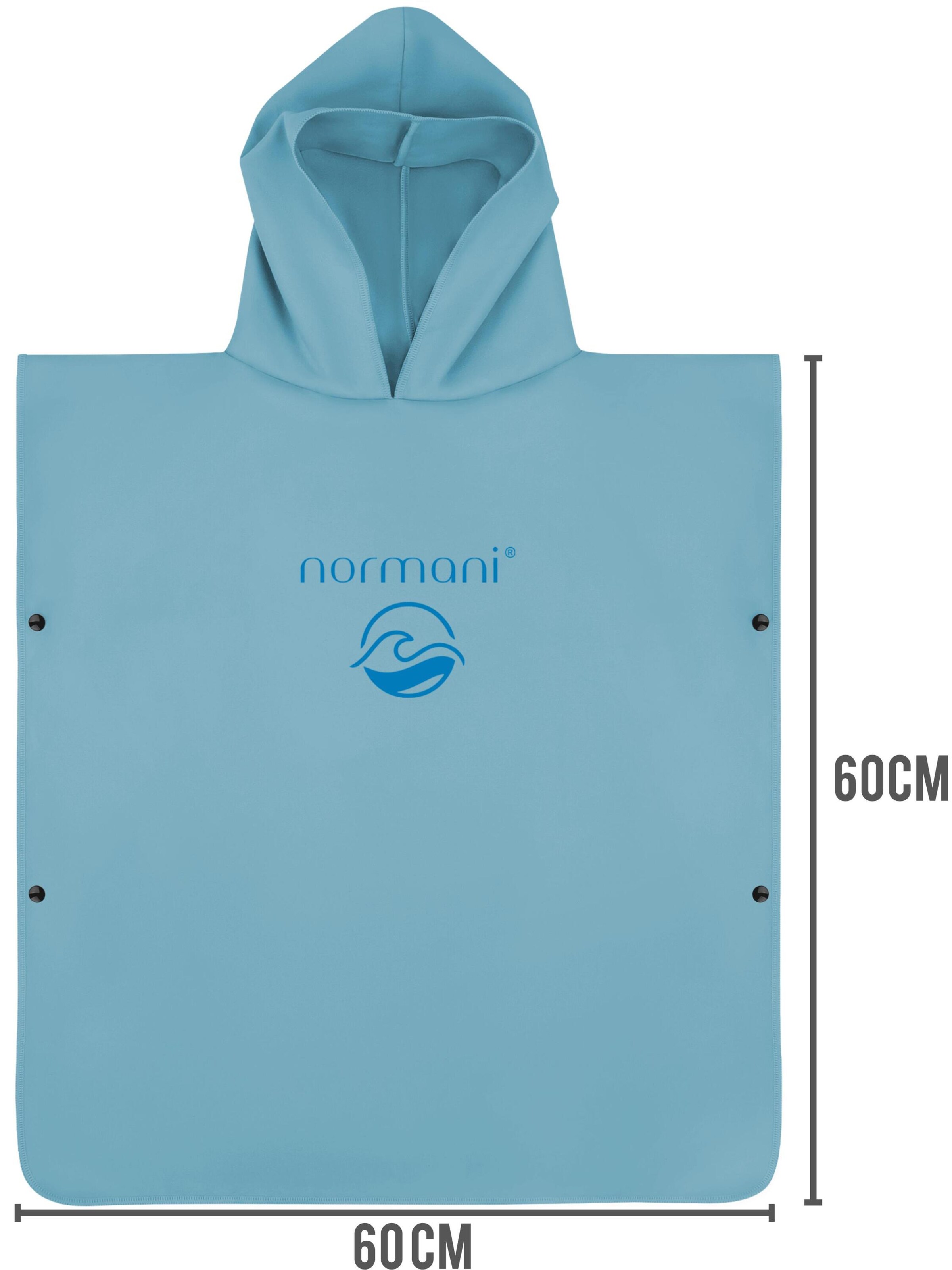 normani Bathrobe 'Rincon' in Blue